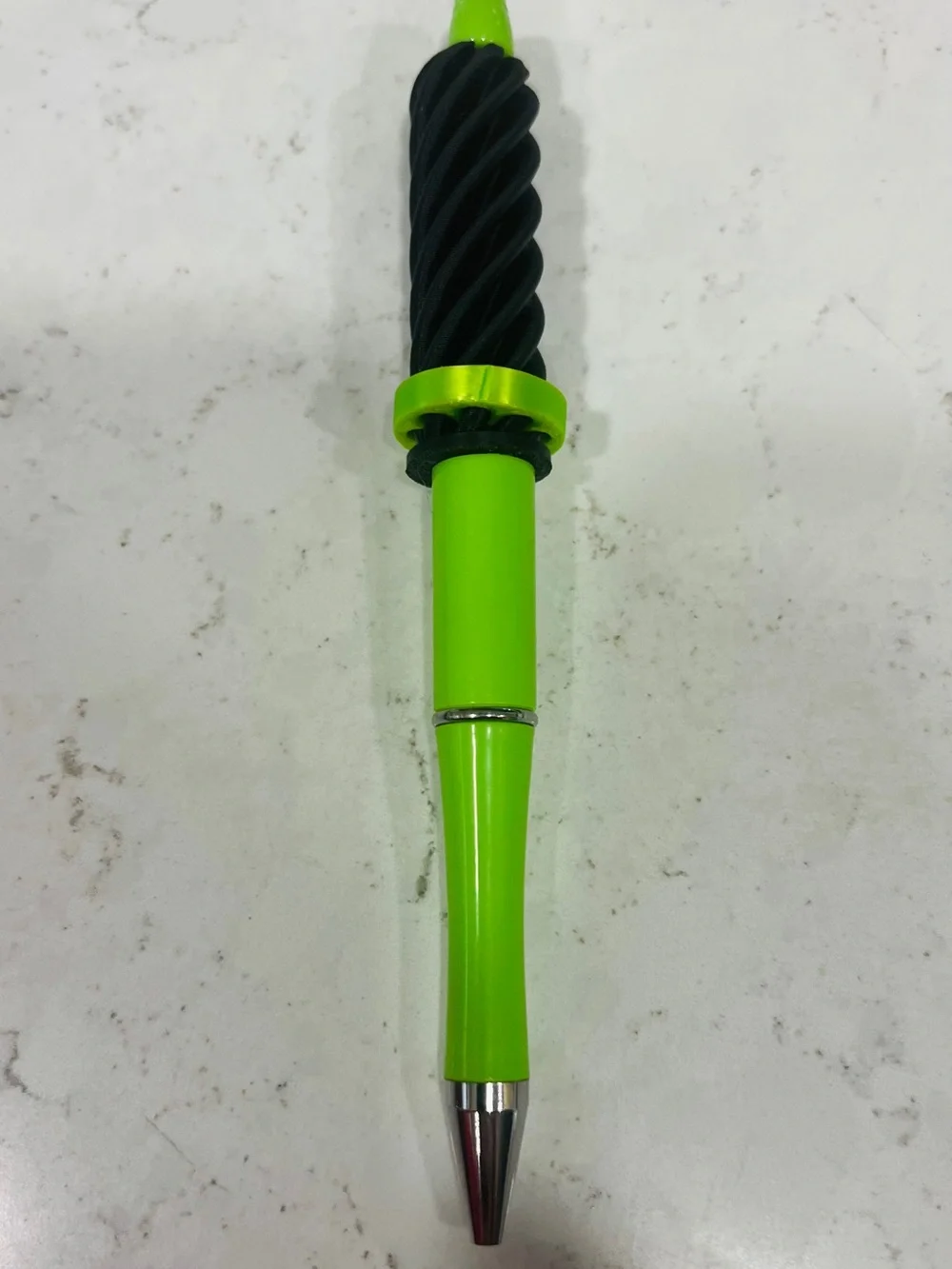 Decorative Ballpoint Pen Set in Green and Black three totql